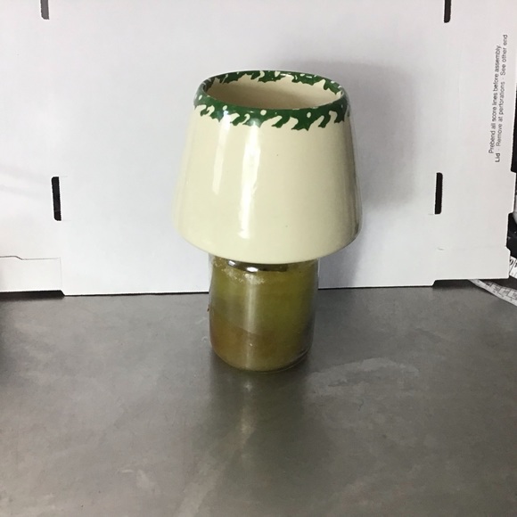 Unbranded Large Candle topper shade with sponge painting and a Moose - Picture 2 of 4